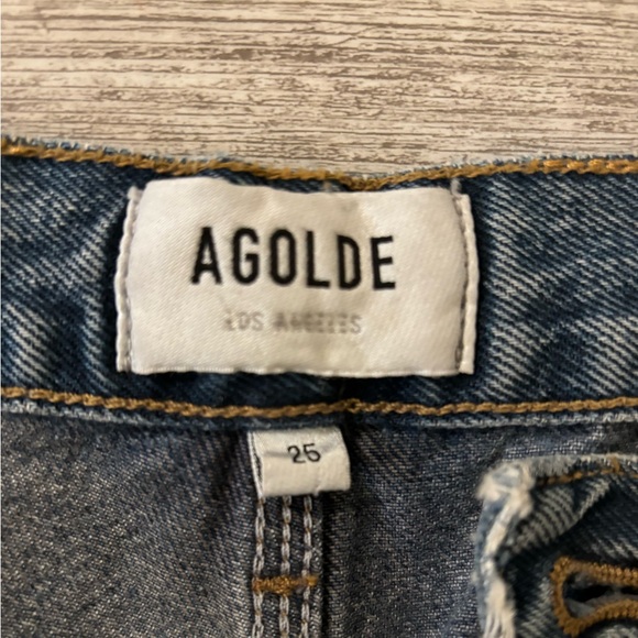 NWT Agolde Rami Carpenter Denim Jeans in Repetition - Picture 5 of 7